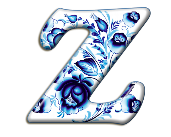 Красивая буква z