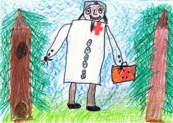 Рисование доктор Айболит