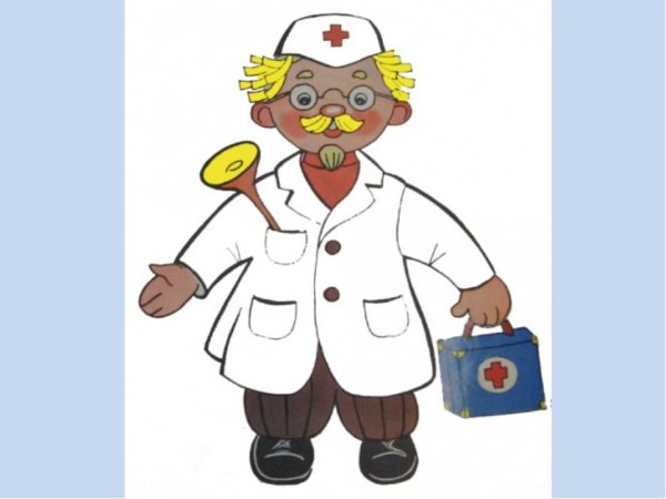 Доктор раскраска для детей