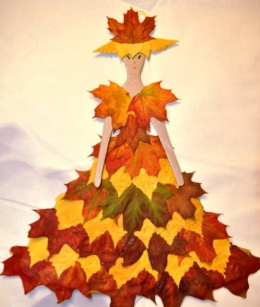 Лицо осени для детского сада