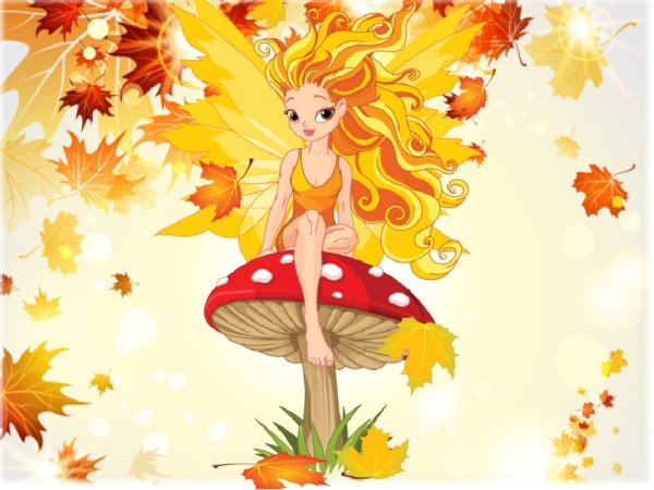 Лицо осени для детского сада