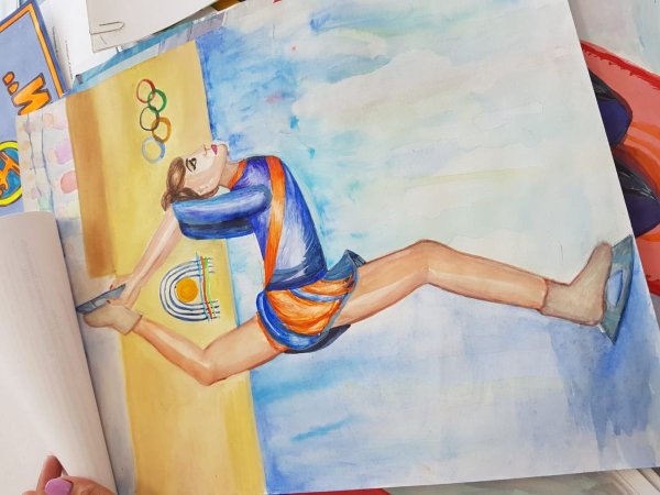 Дети Азии детские рисунки