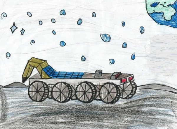 Модель лунохода детские
