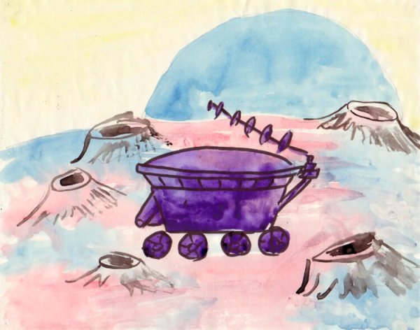 Модель лунохода детские