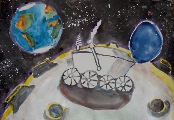 Модель лунохода детские