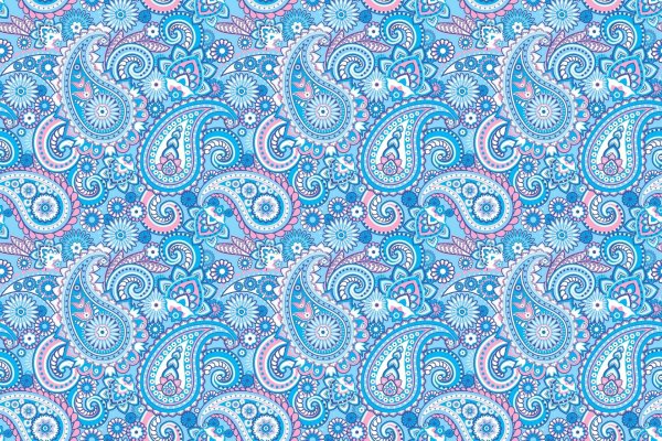 Индийский орнамент огурец пейсли