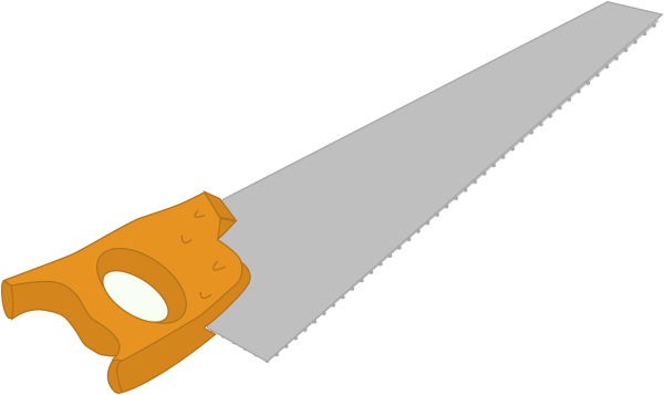 Ножовка мультяшная