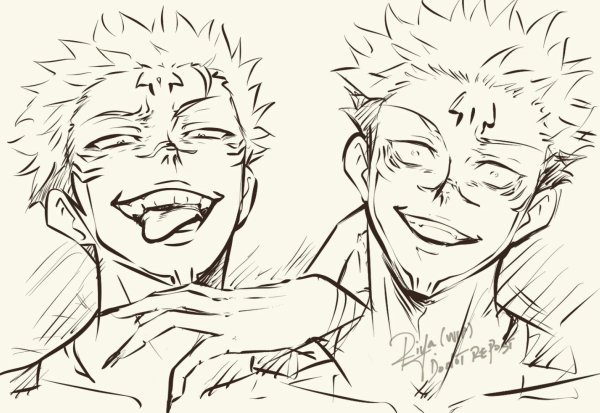 Сукуна и Мегуми