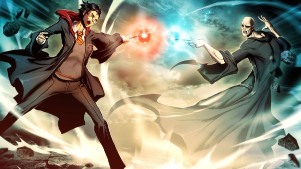 Гарри Поттер и Воландеморт дуэль