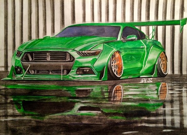 Нарисовать машину