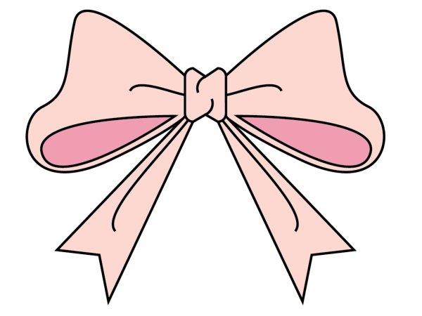 Бантики мультяшные