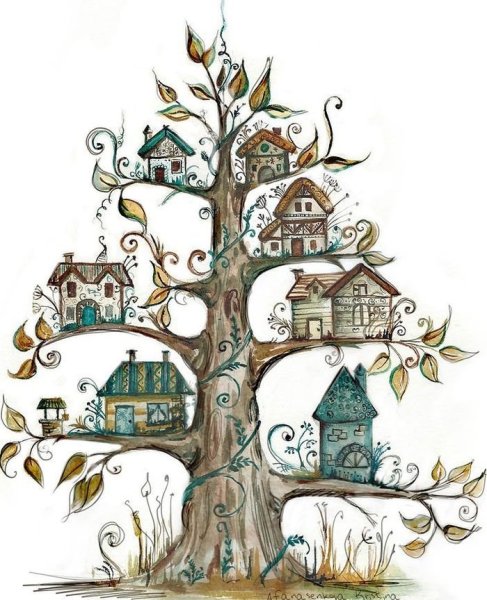 Стилизированное дерево