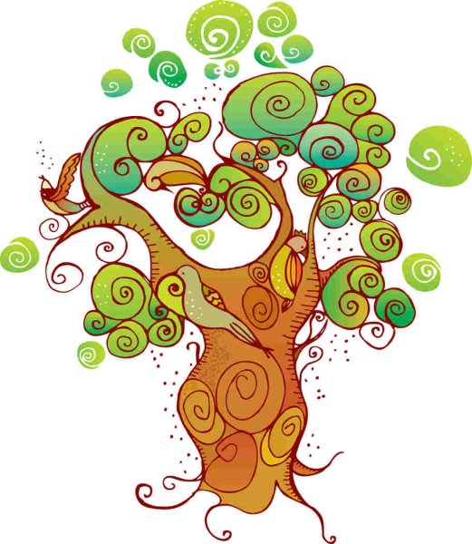Стилизованное дерево