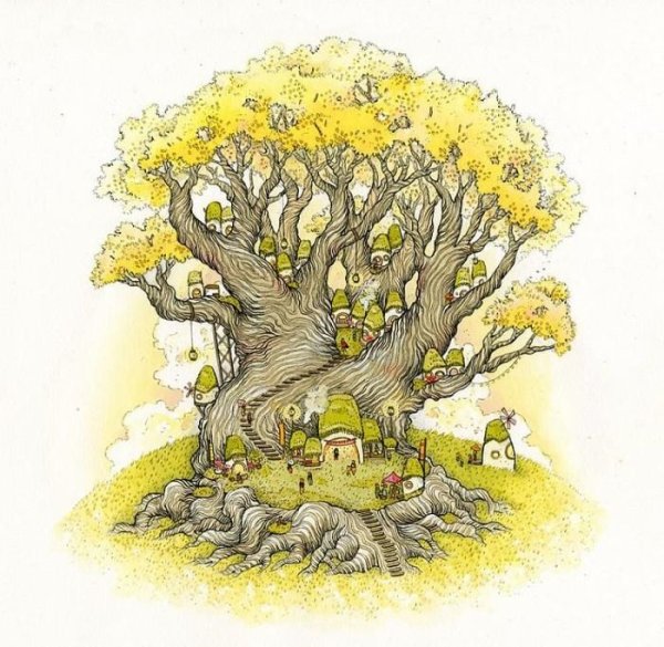 Сказочное дерево