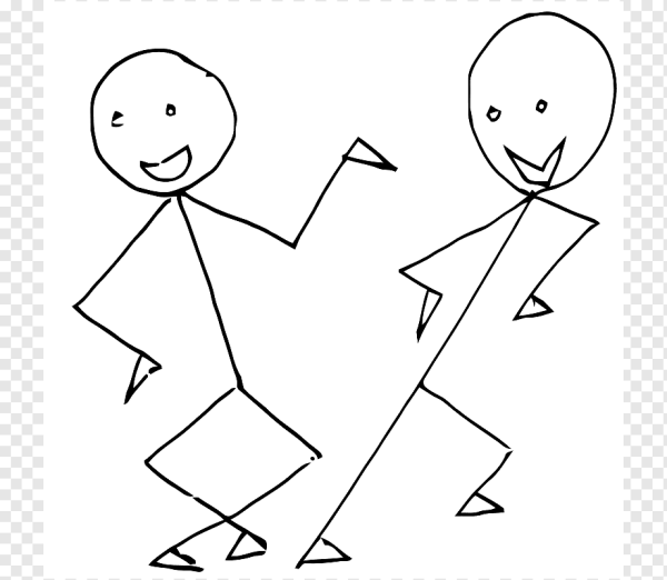 Нарисованный человечек