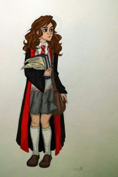 Гермиона Грейнджер рисунок