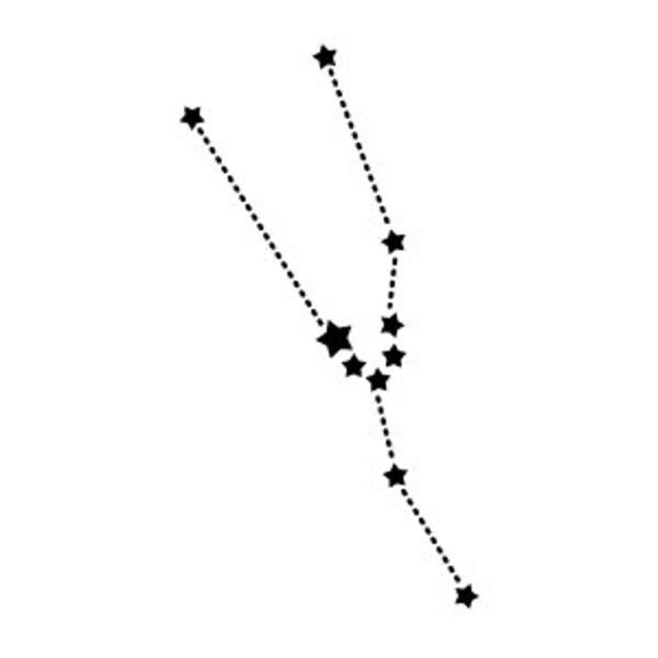 Телец Созвездие полная схема