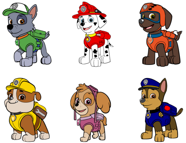 Щенячий патруль малыши