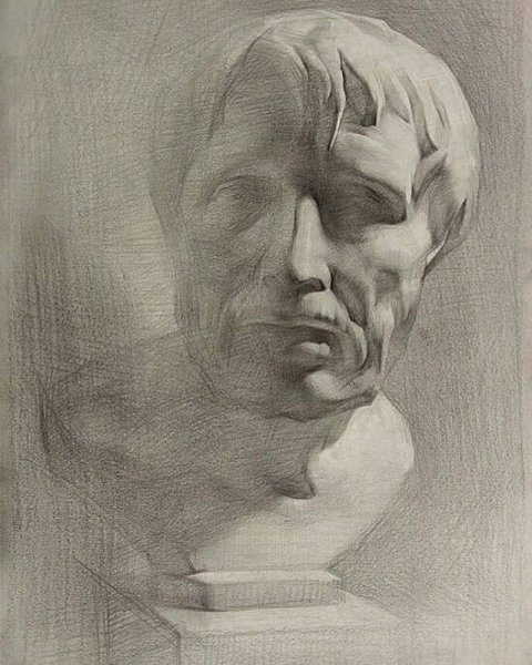 Гипсовая голова Гаттамелаты (Донателло)