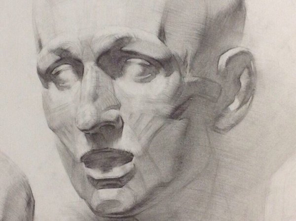 Афродита голова гипсовая МАРХИ