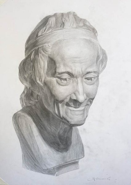 Голова Гаттамелата Академия художеств