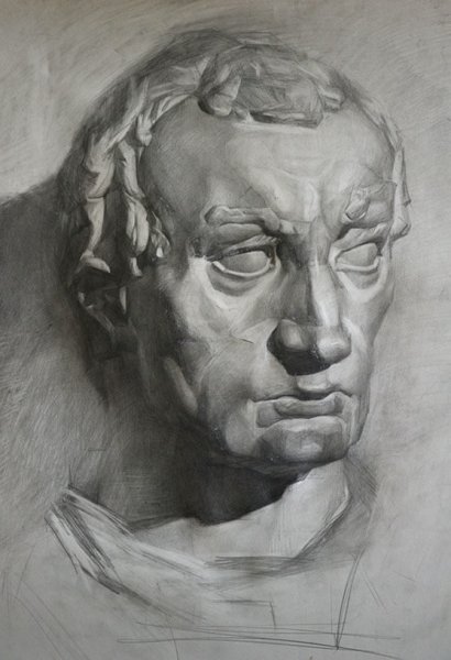 МАРХИ гипсовая голова Венеры