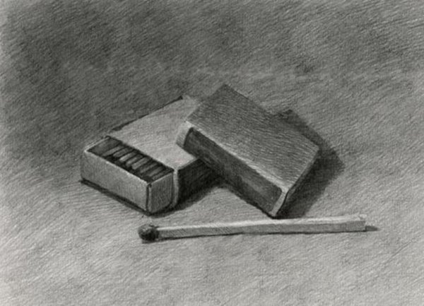 Спичка живопись