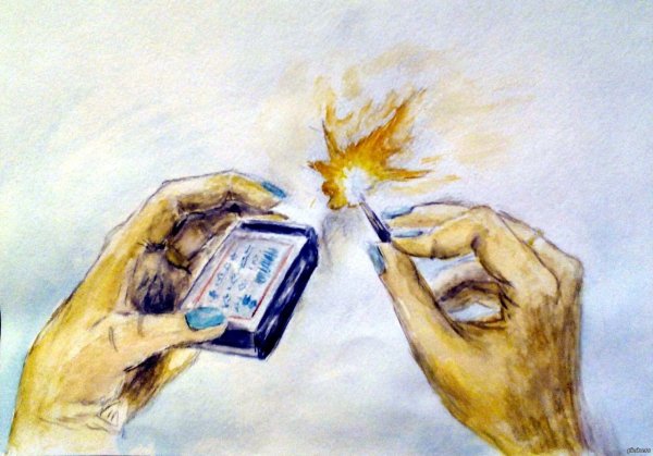 Коробок со спичками