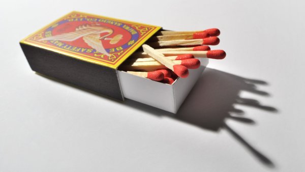 Спичка мультяшная