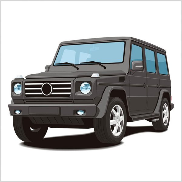 Раскраска Мерседес Гелендваген g63 AMG