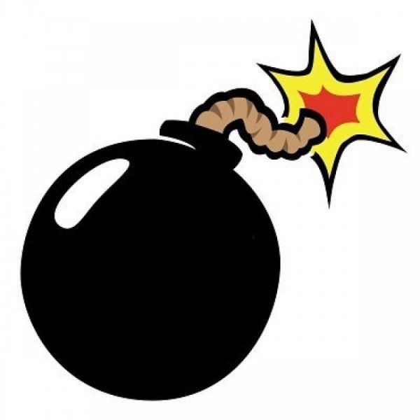 Бомба мультяшная