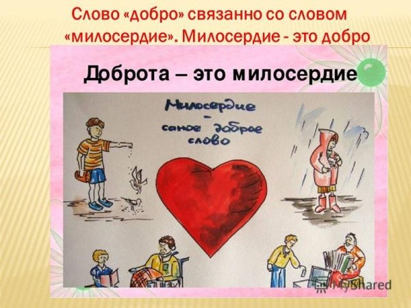 Рисование Милосердие