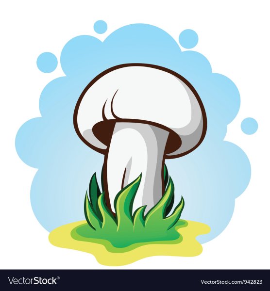 Шампиньоны мультяшные