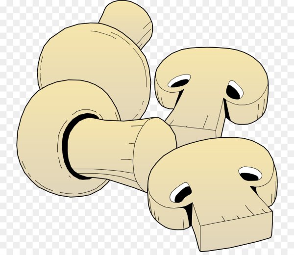 Шампиньоны мультяшные