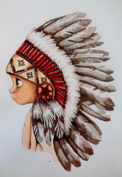 Индейцы мультяшные