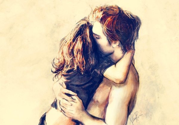 Объятия после разлуки