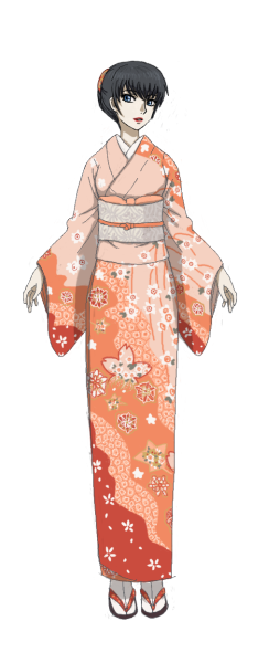 Кимоно референс юката