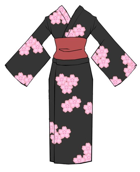 Кимоно японская Национальная одежда аниме