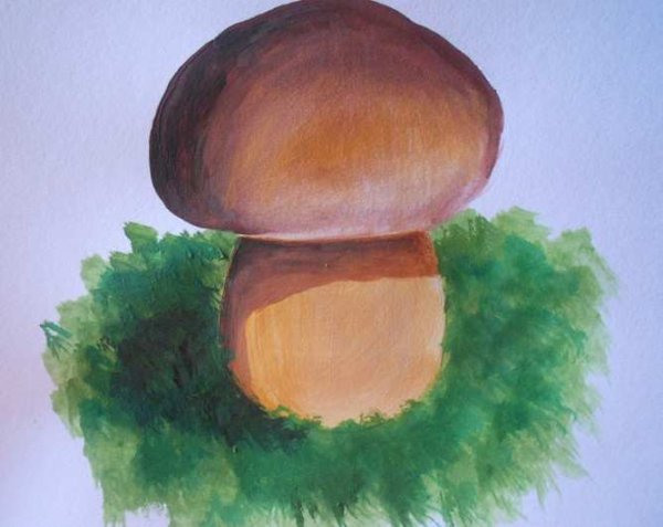 Гриб рисунок