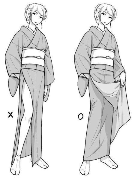 Японская юката концепт одежда