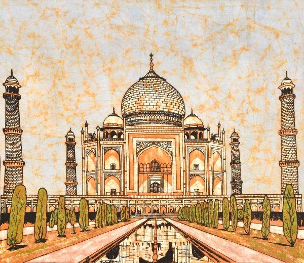 Тадж Махал арабская вязь