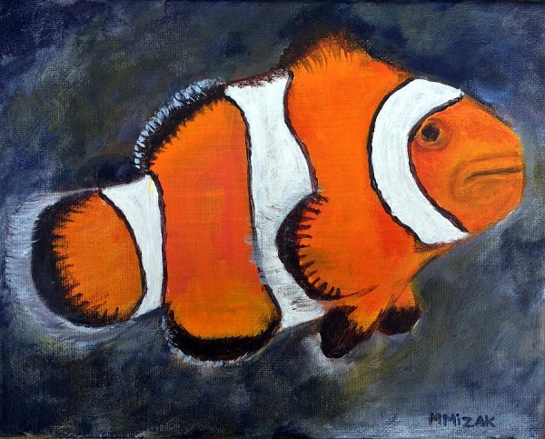 Рыбка клоун Пьеро 1995