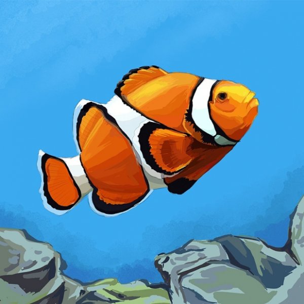 Алан Дюрант "рыба-клоун"