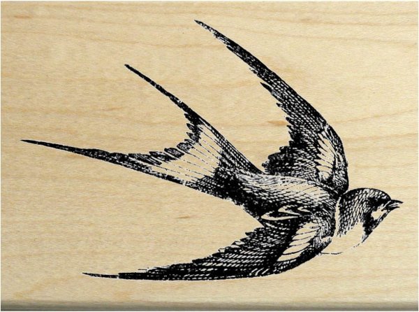 Перо с птичками