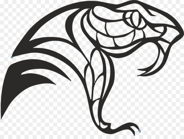 Голова змеи эскиз