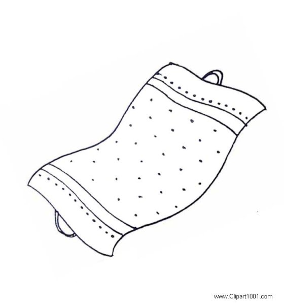 Раскраска полотенце