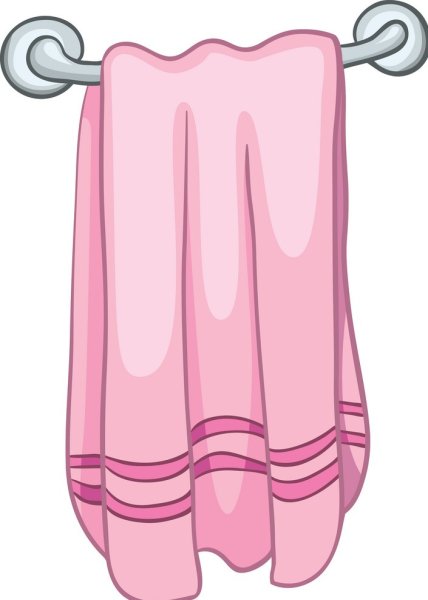 Нарисовать полотенце