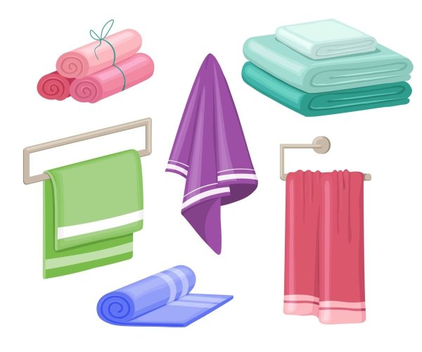 Нарисовать полотенце