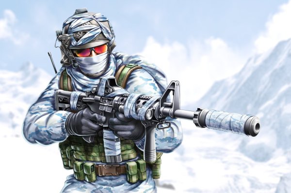 Раскраска Call of Duty