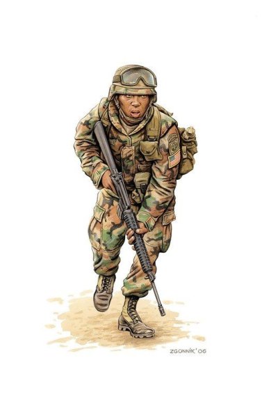Солдат скетч